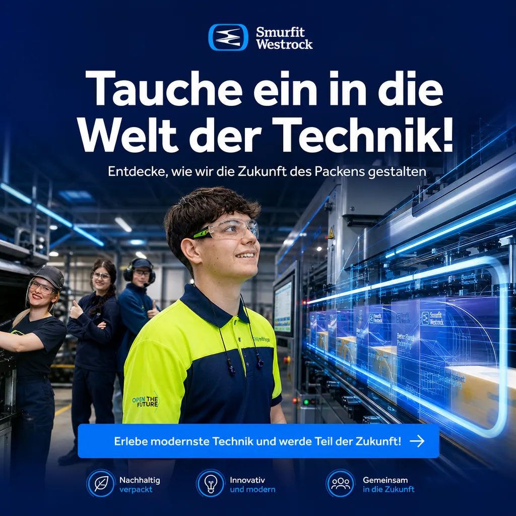 KI-Creative für die Ausbildungskampagne von Smurfit Westrock